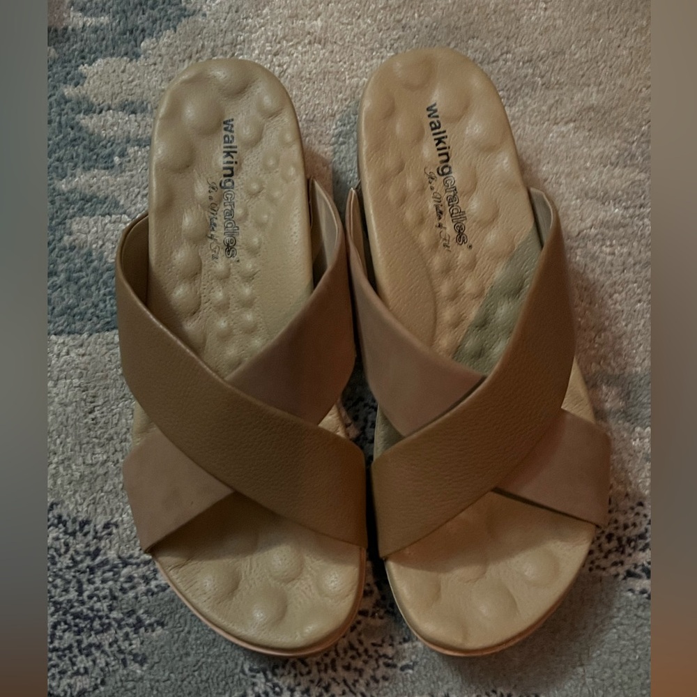 Walking Cradles Hudson Women's Shoes Size 11 Wide - Tan